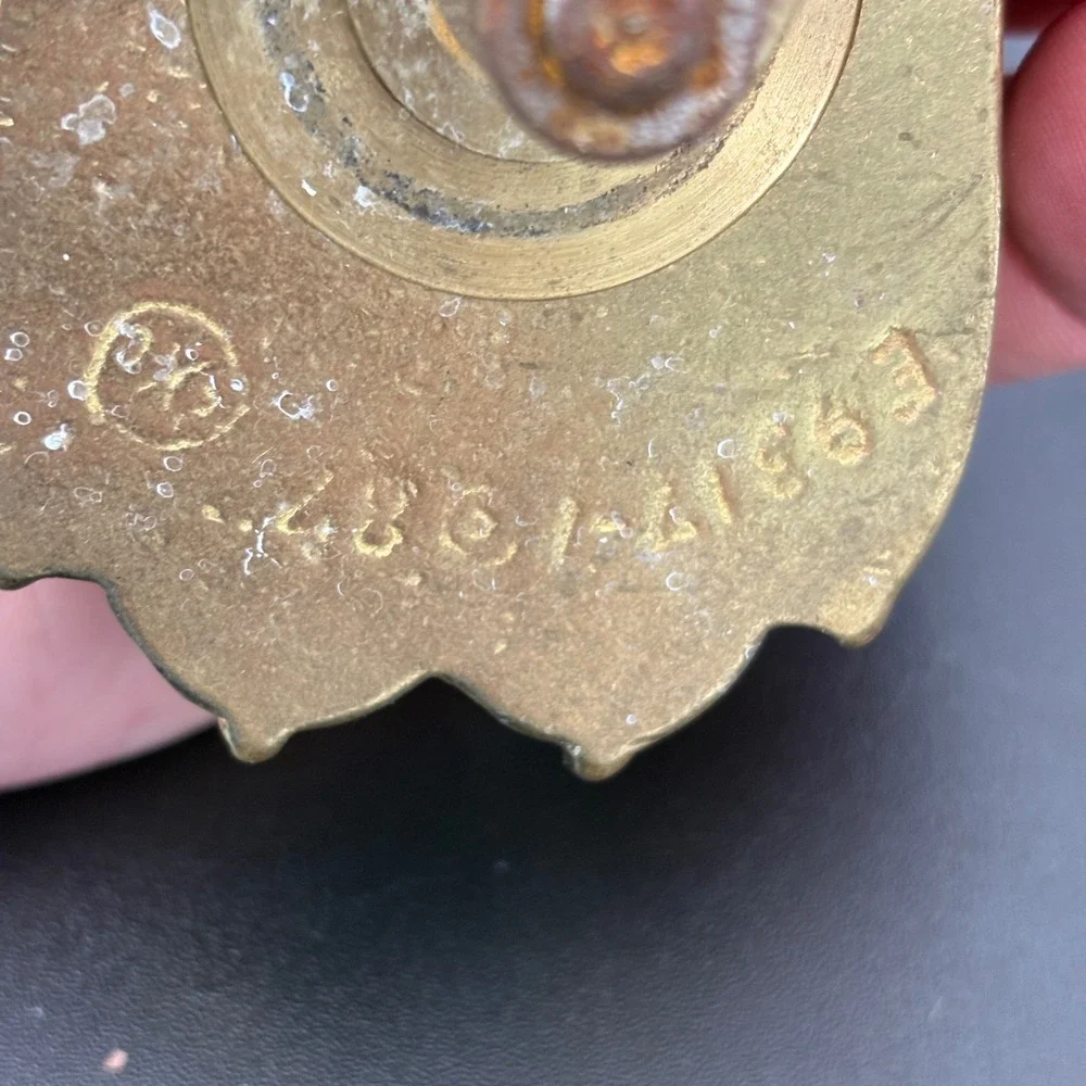 Vintage Furniture Casters OS Gold Brass Lion Paw Feet F285 Set of 4 Home Decor - Picture 8 of 16